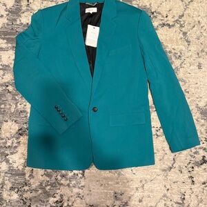Teal Blazer with Black Lining A.L.C